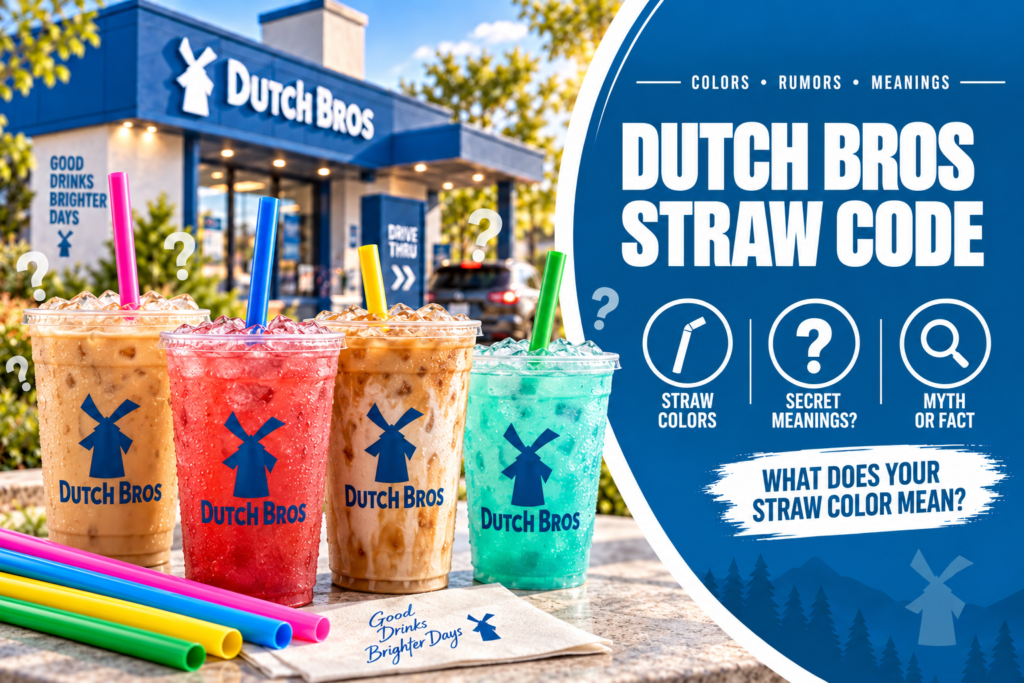 Dutch Bros Straw Code