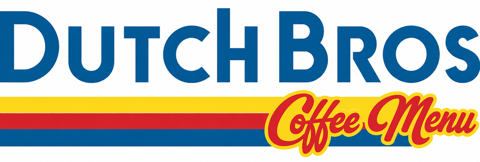 Dutch Bros Menu
